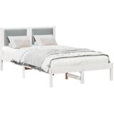  Krevetna konstrukcija s uzglavljem Svijetlo siva 120 x 190 cm | Eponuda.com