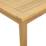 Kava Stol Svijetla akacija 85 x 85 x 45 cm Čvrsto drvo akacije | Eponuda.com