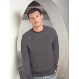 Fruit Of The Loom Grafitowa bluza męska Lightweight Raglan Sweat Cene