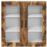  Stenska kuhinjska omarica Dimljeni oreh 80 x 31 x 80 cm | Shoptok.si