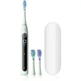 X Pro 20 Set sonična zobna ščetka + 2 nadomestni glavi s potovalnim etuijem Green