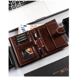 Peterson Portfel Skórzany Dh Ptn 22307l-vt Brązowy Smeđa | shoptok.hr