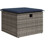 vidaXL 7-dijelni set vrtnih sofa sivi od poliratana | shoptok.hr