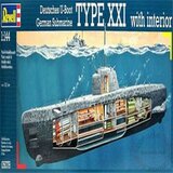 Revell maketa U-Boat XXI Typeb w.Interieur 150 - RV05078/150 Cene