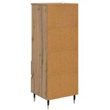 vidaXL Highboard Umjetnički hrast 40 x 36 x 110 cm Konstruirano drvo | shoptok.hr