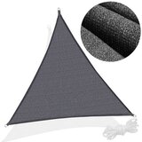 springos Temno sivo trikotno senčno jadro 3x3x3m., (21629520) | Shoptok.si