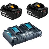 Makita set 10 (2 x BL1850B + dupli punjač DC18RD) | Eponuda.com