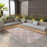 vidaXL Vanjski tepih smeđi 160 x 230 cm PP Cijene