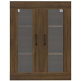 Viseći zidni ormarić boja smeđeg hrasta 69,5 x 34 x 90 cm | Eponuda.ba