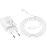 hoco. polnilec N61 GaN PD 20W USB-A, Type C s kablom Type C na Lightning - bel | Shoptok.si