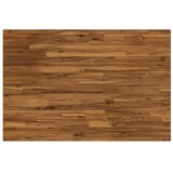  Kvadratni blagovaonski stol 120 x 80 x 75 cm - Prirodna i crna 120 x 80 x 75 cm Četvrtasto | shoptok.hr