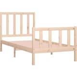  Posteljni okvir iz trdnega lesa 90x190 cm, (20645891) | Shoptok.si