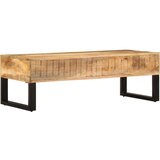  Klubska mizica 110x50x38 cm trden mangov les | Shoptok.si