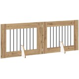  Vrata za pse s postoljem 2 pcs Hrast artisan 80 x 60 cm | shoptok.hr