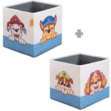Roba Tekstilni organizatori za dječje igračke u setu 2 kom 27x27x27 cm Paw Patrol – Cijene