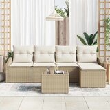  Set sofe 6 kom. Bež poliratan | shoptok.hr