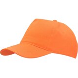  Kapa s šiltom lang basic 5 PROMOCIJA - ORANŽNA Cene