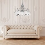  Luster na lancu RETRO II 5xE27/60W/230V srebran | Eponuda.com