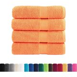  Premium brisače SOLUND 4 kos oranžna 70x140 cm 600 g/m2 | Shoptok.si