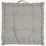  Pil jastuk za stolice futon 40x40x7 bež/crna ( 6874840 ) Cene