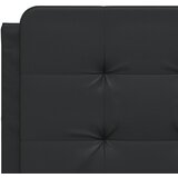  Okvir kreveta bez madraca Zadar crni 120 x 200 cm od umjetne kože | Eponuda.com