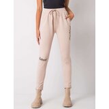 RELEVANCE Sweatpants-RV-DR-7076.21-beige | Shoptok.si