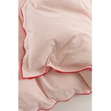 Jotex Rdeča/svetlo rožnata enojna posteljnina iz bombažnega perkala 140x200 cm Pivot – | Shoptok.si