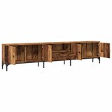TV ormarić s ladicom boja drva 200x25x44 cm konstruirano drvo | shoptok.hr