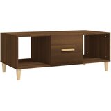  Stolić za kavu boja hrasta 102 x 50 x 40 cm konstruirano drvo | Eponuda.ba