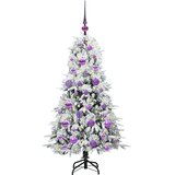  Umjetno božićno drvce s nogom s stalakom Bijelo 120 cm PE i PVC | shoptok.hr