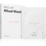 RECLAR Ritual Mask Love Mode Sheet maska za lice za jednokratnu upotrebu za sve tipove kože 5 kom | shoptok.hr