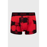 Hugo Boksarice 3-pack moški, rdeča barva | Shoptok.si