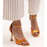 Gemre Shiny high-heeled sandals with strap Delinda | ePonuda.com