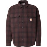 Carhartt WIP Srajca vinsko rdeča / pegasto črna Cene