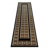 RugsX Tekač, tekač ALLURE 1968 Grški ključ, okvir - strukturna, elegantna, glamur črna / zlato 70x300 cm, (22045340) | Shoptok.si