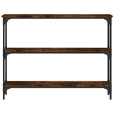  Konzolni stol boja hrasta 100 x 22,5 x 75 cm konstruirano drvo | Eponuda.com