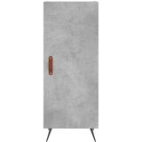  Visoka komoda siva betona 34,5x34x180 cm od konstruiranog drva | shoptok.hr