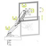 Port Namizni nosilec za monitorje do 32" 901104 | Shoptok.si