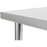  Kuhinjski radni stol 120 x 60 x 85 cm od nehrđajućeg čelika | shoptok.hr