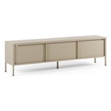 Marckeric Krem metalna TV komoda 160x50x35 cm Fayna – | shoptok.hr