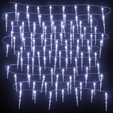  Božićna lampica u obliku ledenice 200 LED dioda hladno bijela 20 m akril PVC | shoptok.hr