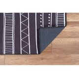 Conceptum Hypnose tepih Ada Gonul Chenille 294, 75x230cm, crni | Eponuda.ba