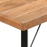  Barski stol 180 x 70 x 107 cm masivno drvo bagrema i željezo | Eponuda.ba