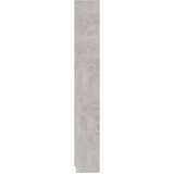 vidaXL Knjižna omara 5-nadstropna betonsko siva 60x24x175 cm, (20622644) | Shoptok.si