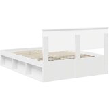  Konstrukcija postelje Bela 140 x 190 cm Konstruiran les, (5000104047) Slike