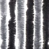  Zastor protiv muha sivo-crni 100 x 230 cm od šenila | shoptok.hr