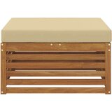  Zunanji puf Masiven les akacije Naravna, (5000271840) | Shoptok.si