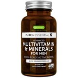 Pure Essential Advanced Multivitamin & Minerals for Men - 60 tabl. | Shoptok.si