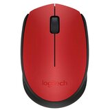 Logitech M171 bežični optički mi&amp;scaron;, crveno-crni Slike