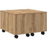  Stol za kavu Artisan hrast 60x60x38 cm izrađeno drvo | shoptok.hr